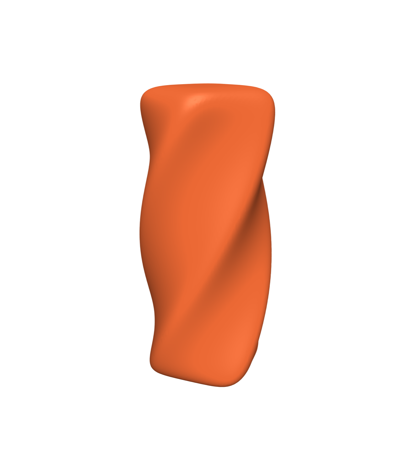 The bar deformed by a twist
