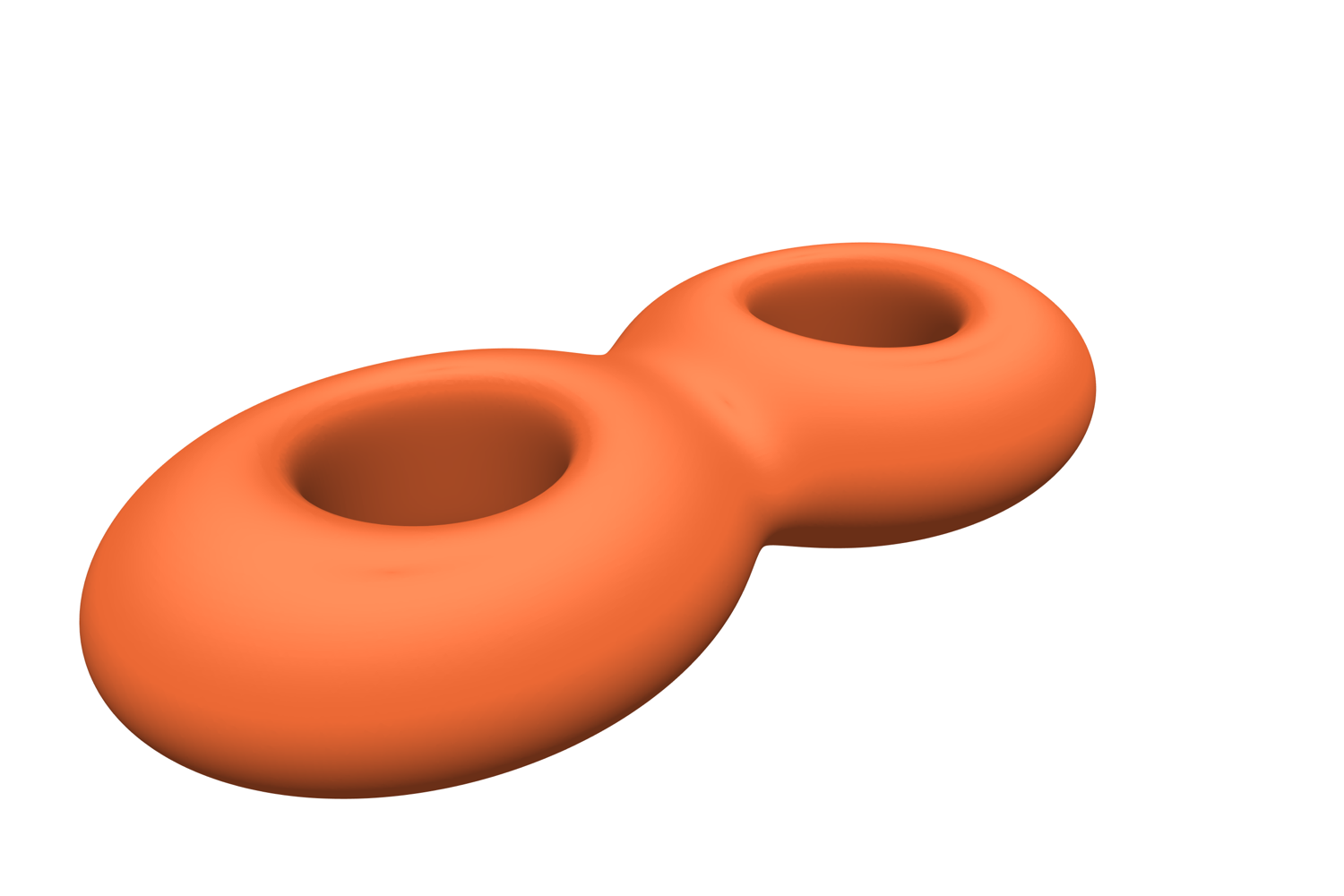 The finished double torus, a genus-two surface