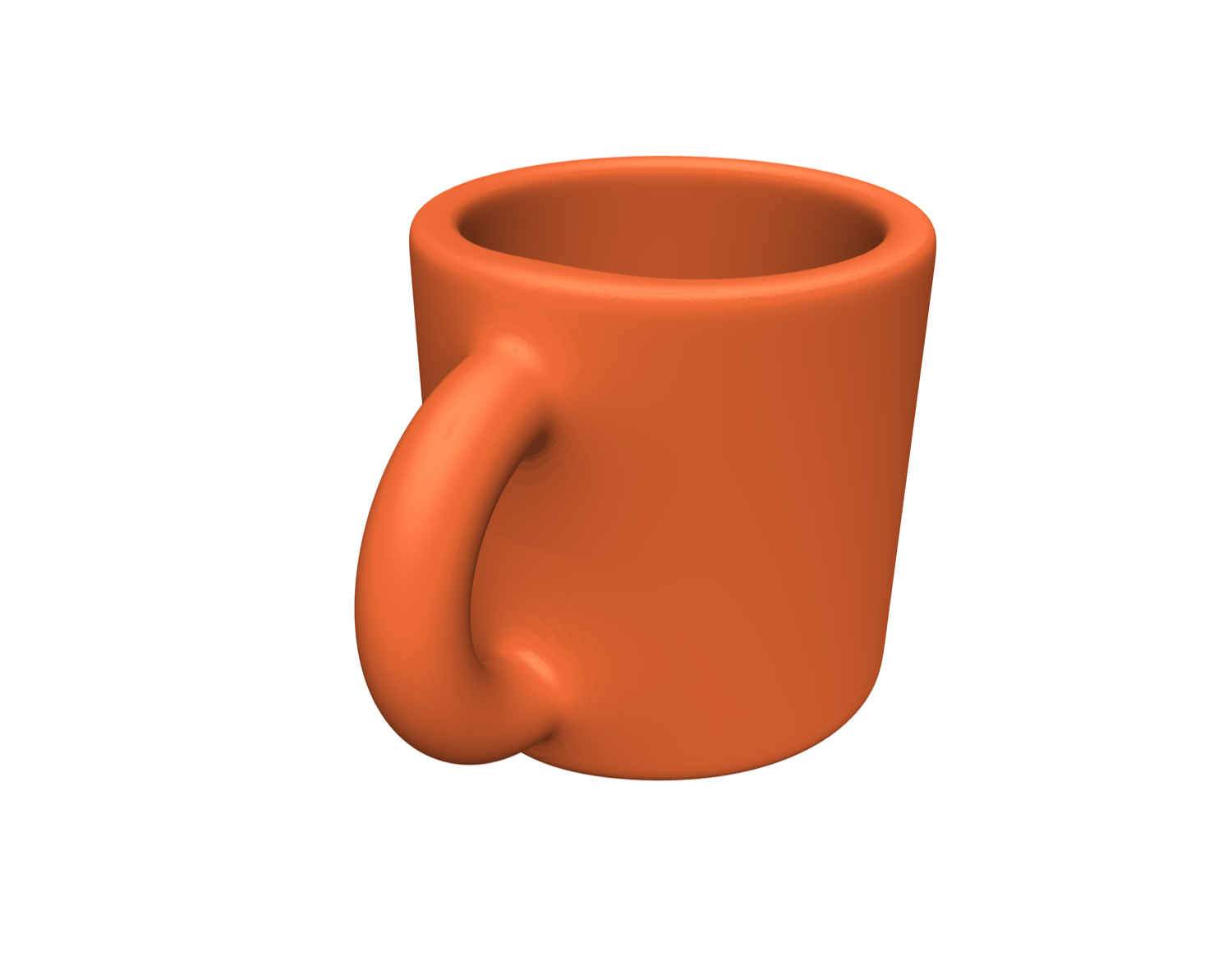 A coffee mug defined by a single equation